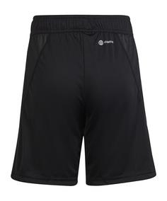 Rückansicht von adidas Tiro 23 Competition Short Kids Fußballshorts Kinder schwarz