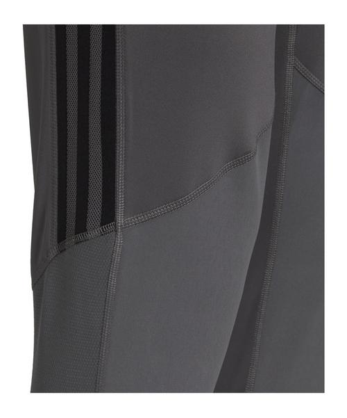 Rückansicht von adidas Condivo 22 Pro Tight Trainingshose Herren grauweiss