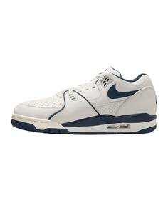 Rückansicht von Nike Air Flight '89 Low Sneaker Herren graublau