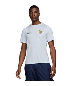 Nike Frankreich Prematch Shirt EM 2024 Fanshirt blau