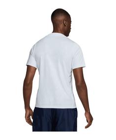Rückansicht von Nike Frankreich Prematch Shirt EM 2024 Fanshirt blau