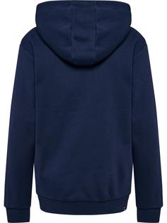 Rückansicht von hummel hmlMOVER COTTON HOODIE WOMAN Hoodie Damen MARINE