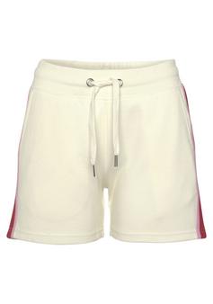 Vivance Sweatshorts Sweatshorts Damen creme, rot