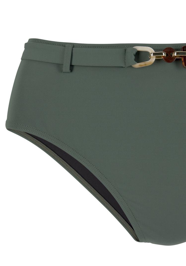 Lascana Lascana Highwaist-Bikini-Hose Bikini Hose Damen - oliv - 0 | SportScheck