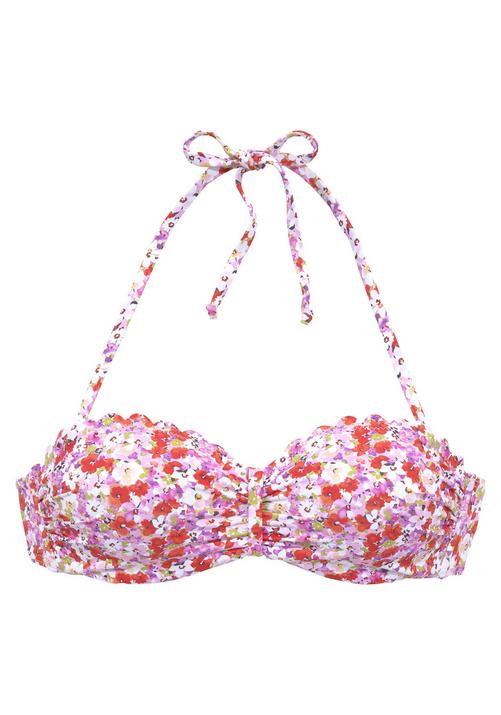 Lascana B&uuml;gel-Bandeau-Bikini-Top Bikini Oberteil Damen
