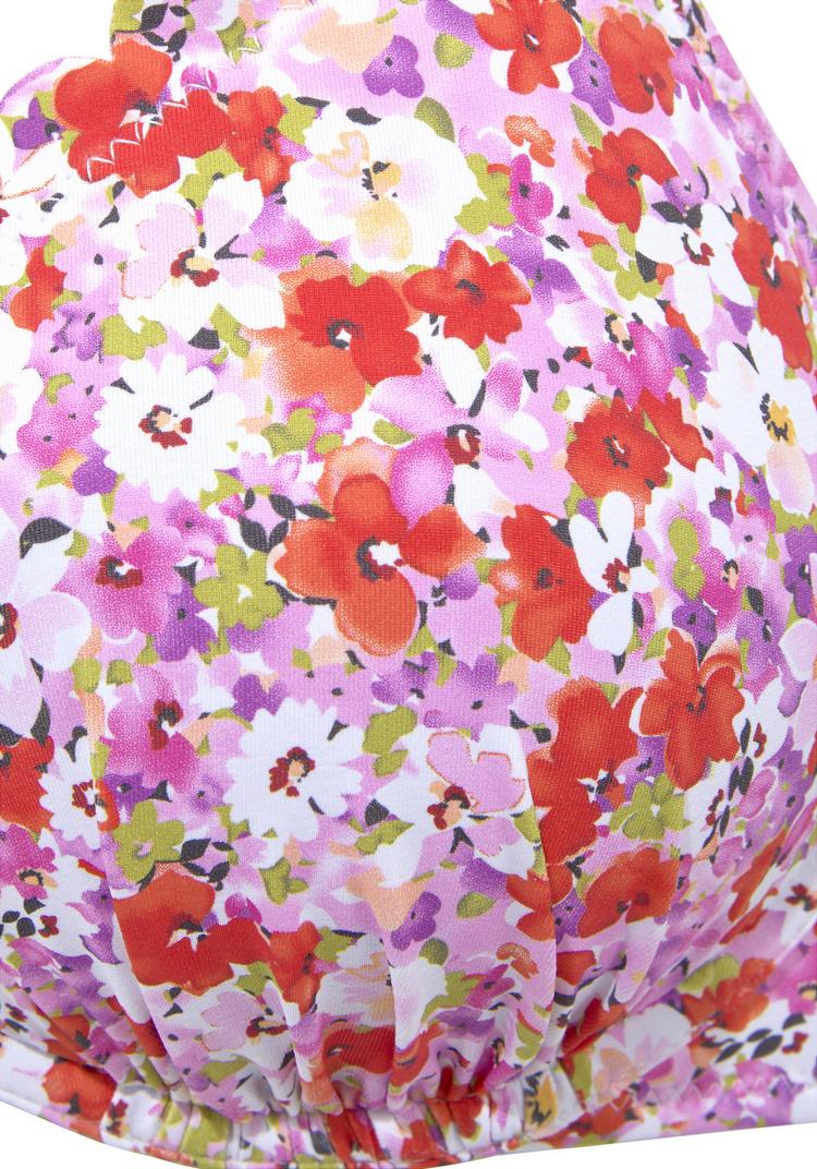 Lascana Lascana B&uuml;gel-Bikini-Top Bikini Oberteil Damen - rot-lila - 1 | SportScheck