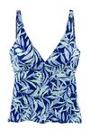 Vivance B&uuml;gel-Tankini-Top Bikini Oberteil Damen - blau