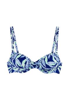 Vivance Bügel-Bikini-Top Bikini Oberteil Damen blau