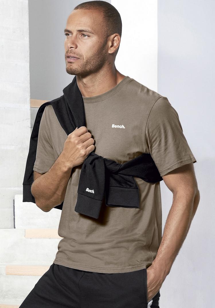 Bench Bench T-Shirt T-Shirt Herren - taupe - 0 | SportScheck