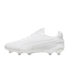 PUMA KING Ultimate FG/AG White Edition Fußballschuhe weisssilber