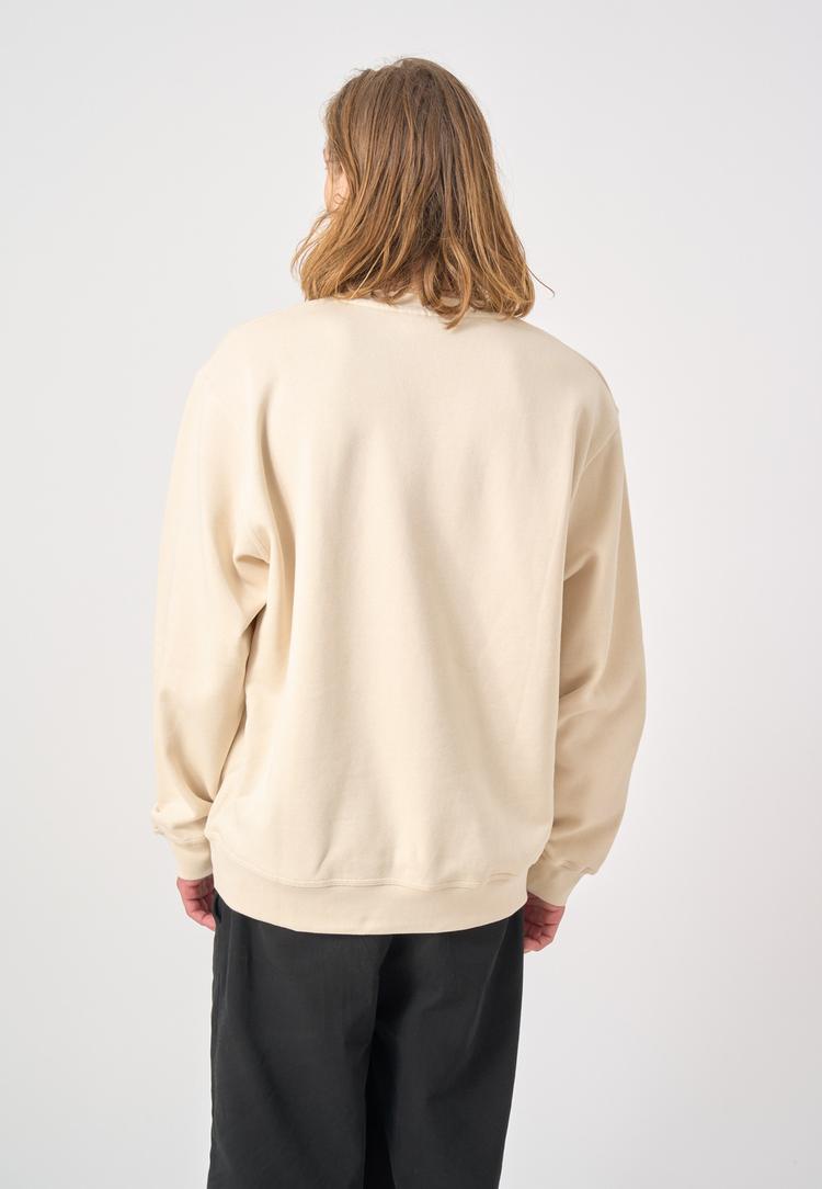 Cleptomanicx Cleptomanicx Sketch Gull Longsweat Herren - Raw Undyed - 1 | SportScheck