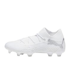 PUMA FUTURE 7 Ultimate FG/AG White Edition Fußballschuhe silberweiss