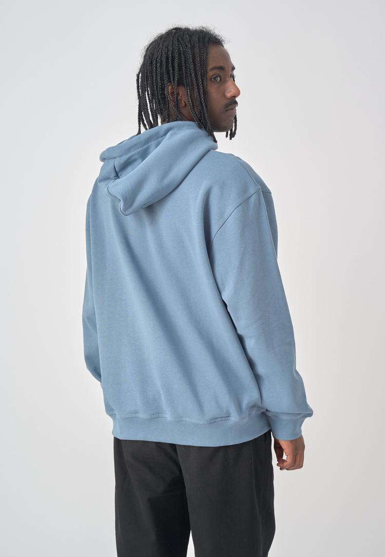 Cleptomanicx Cleptomanicx Sketch Gull Hoodie Herren - Blue Mirage - 2 | SportScheck