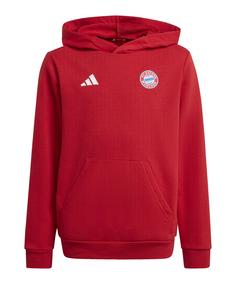 adidas FC Bayern München Hoody Kids Funktionssweatshirt Kinder rot