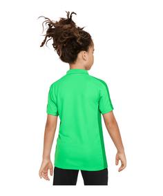 Rückansicht von Nike Academy 23 Poloshirt Kids Poloshirt Kinder gruengruenweiss
