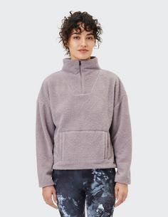 Rückansicht von VENICE BEACH VB Abby Sweatshirt Damen gray dust