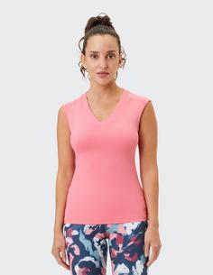 Rückansicht von VENICE BEACH VB Nimah T-Shirt Damen salmon