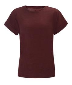 Gipfelglück Anna Funktionsshirt Damen Dk Wine Red Melange