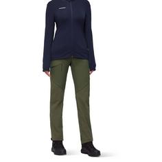 Rückansicht von Mammut Courmayeur Softshellhose Damen dark marsh