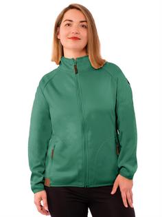 Rückansicht von Gipfelglück Tamara Softshelljacke Damen Green