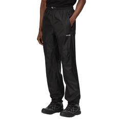 Rückansicht von Regatta Packaway II Regenhose Herren Black