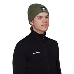 Rückansicht von Mammut Fedoz Beanie dark marsh