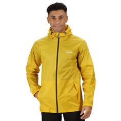 Rückansicht von Regatta Pack-It III Regenjacke Herren Grapefruit