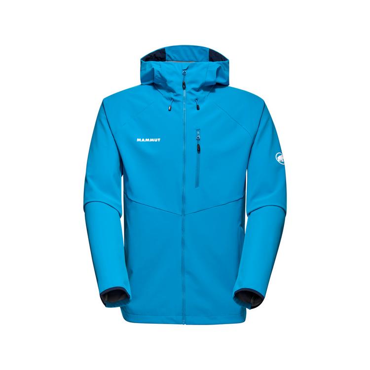 Mammut Mammut Ultimate Comfort Hooded Softshelljacke Herren - glacier blue - 0 | SportScheck
