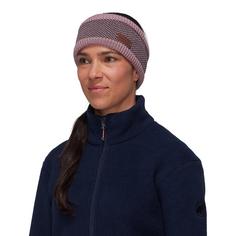 Rückansicht von Mammut Snow Stirnband Damen flux-black