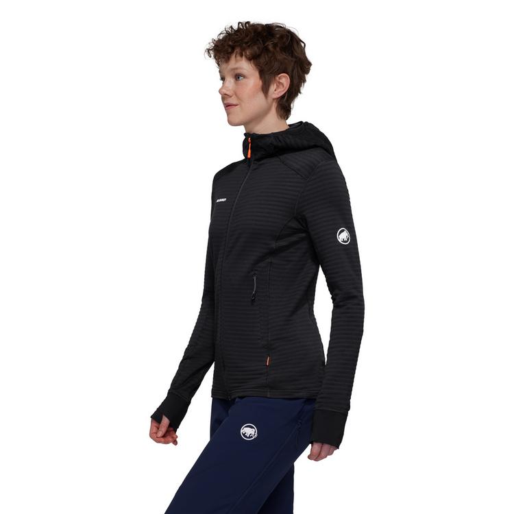 Mammut Mammut Taiss Light Hooded Fleecejacke Damen - black - 2 | SportScheck