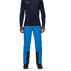 Rückansicht von Mammut Aenergy Hybrid Softshellhose Herren glacier blue-black