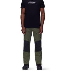 Rückansicht von Mammut Zinal Hybrid Wanderhose Herren dark marsh-black