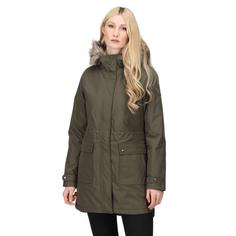 Rückansicht von Regatta Sabinka Winterjacke Damen Dark Khaki