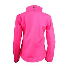 Rückansicht von JOLUVI Mengali Softshelljacke Damen Fuxia