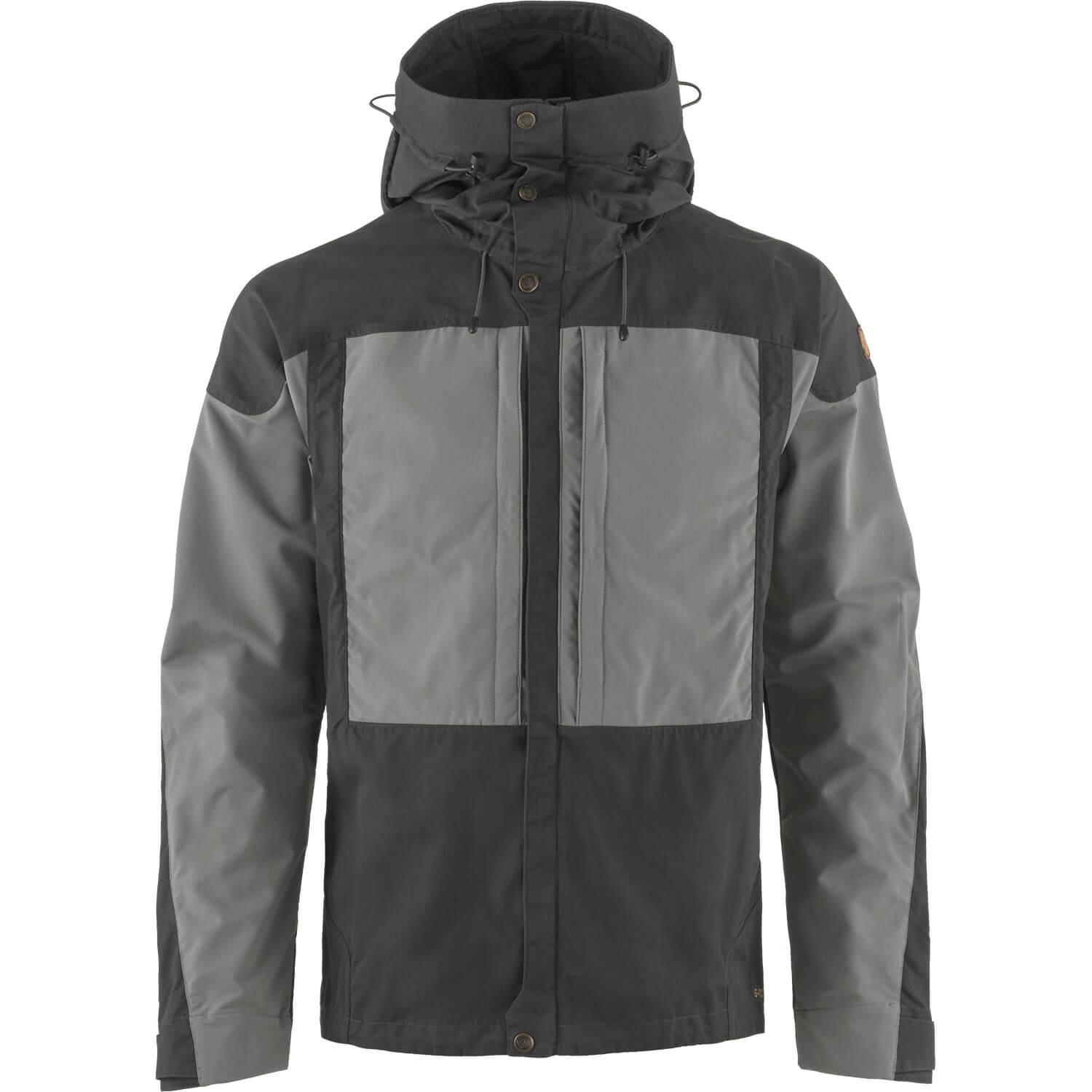 FJ&Auml;LLR&Auml;VEN Keb Jacket Funktionsjacke Herren - Grau