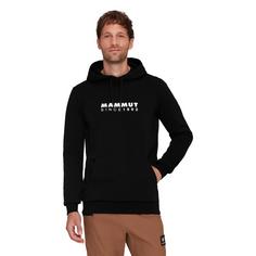 Rückansicht von Mammut Mammut Logo Fleecepullover Herren black-white