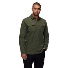 Rückansicht von Mammut Tamaro Overshirt Funktionshemd Herren dark marsh