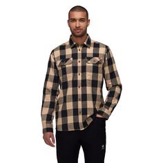 Rückansicht von Mammut Tamaro Shirt Funktionshemd Herren savannah-black