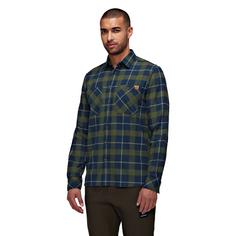 Rückansicht von Mammut Alvra Shirt Funktionshemd Herren marine-dark marsh