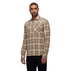 Rückansicht von Mammut Alvra Shirt Funktionshemd Herren dark sand-neo lime