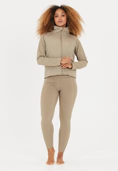 Rückansicht von Athlecia Ayanda Trainingsjacke Damen 1193 Roasted Cashew