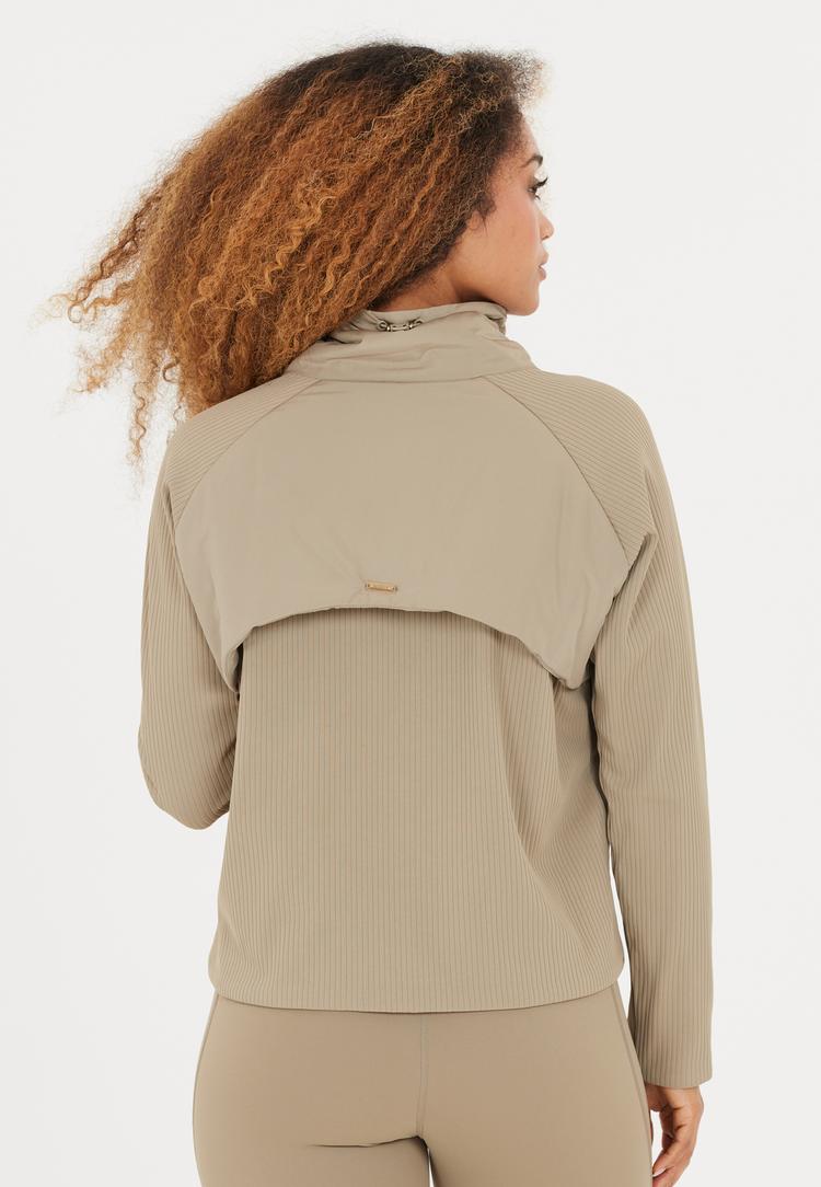 Athlecia Athlecia Ayanda Trainingsjacke Damen - 1193 Roasted Cashew - 3 | SportScheck