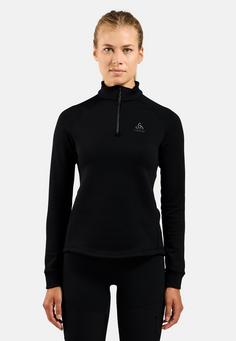 Rückansicht von Odlo BERRA Fleecepullover Damen black(15000)