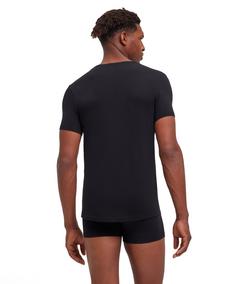 Rückansicht von Falke Daily Climate Control Unterhemd Herren black (3000)