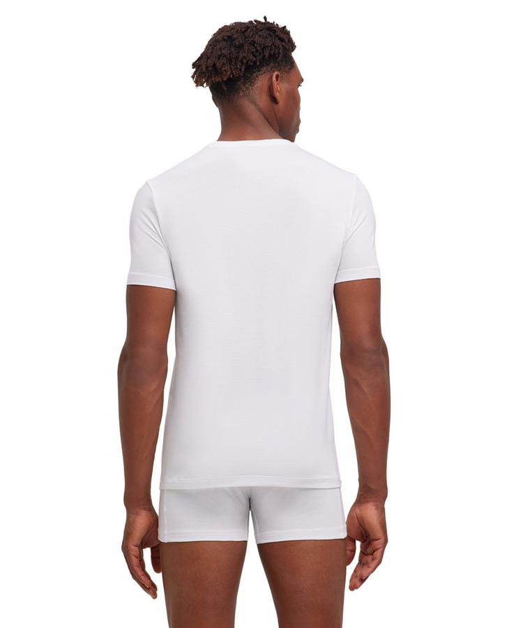Falke Falke UW Regular V-Neck T-Shirt CO/EL m Unterhemd Herren - white (2000) - 0 | SportScheck