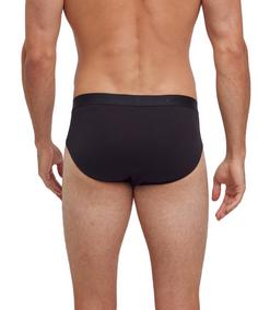 Rückansicht von Falke Slip Boxershorts Herren black (3000)