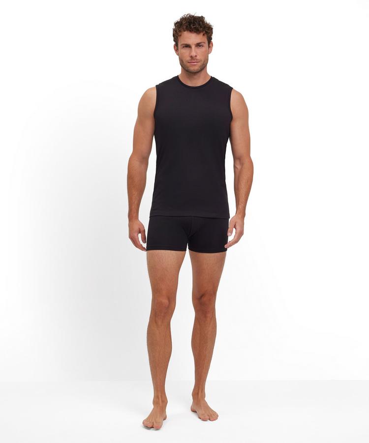 Falke Falke UW Muscle-Shirt CO/EL m Funktionstop Herren - black (3000) - 1 | SportScheck