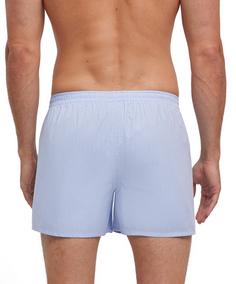 Rückansicht von Falke Boxershorts Herren light blue (6755)
