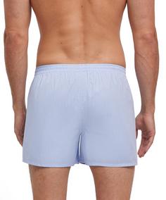 Rückansicht von Falke Boxer Boxershorts Herren light blue (6755)