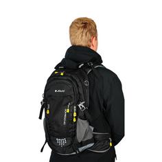 Rückansicht von JOLUVI Somiedo Wanderrucksack Black